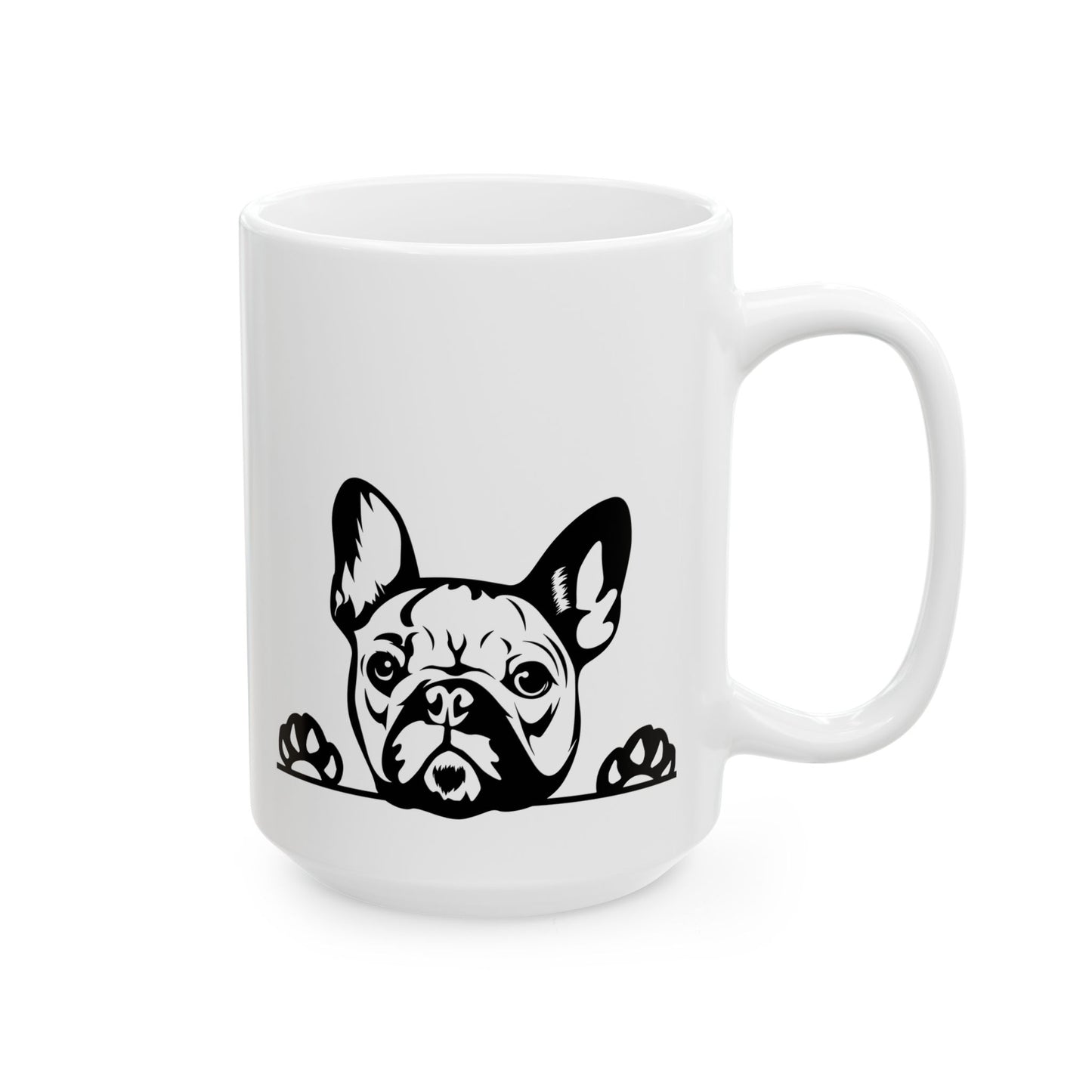 Dog Lover's Ceramic Mug - French Bulldog