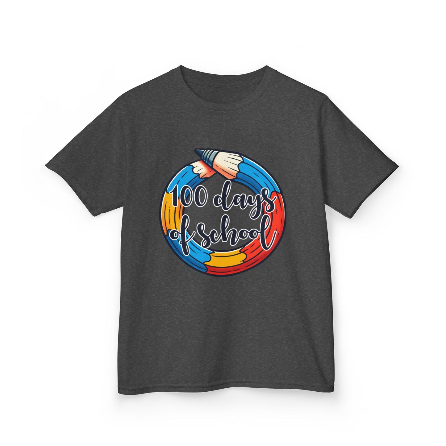 "100 Days of School" Children's Heavy Cotton Tee