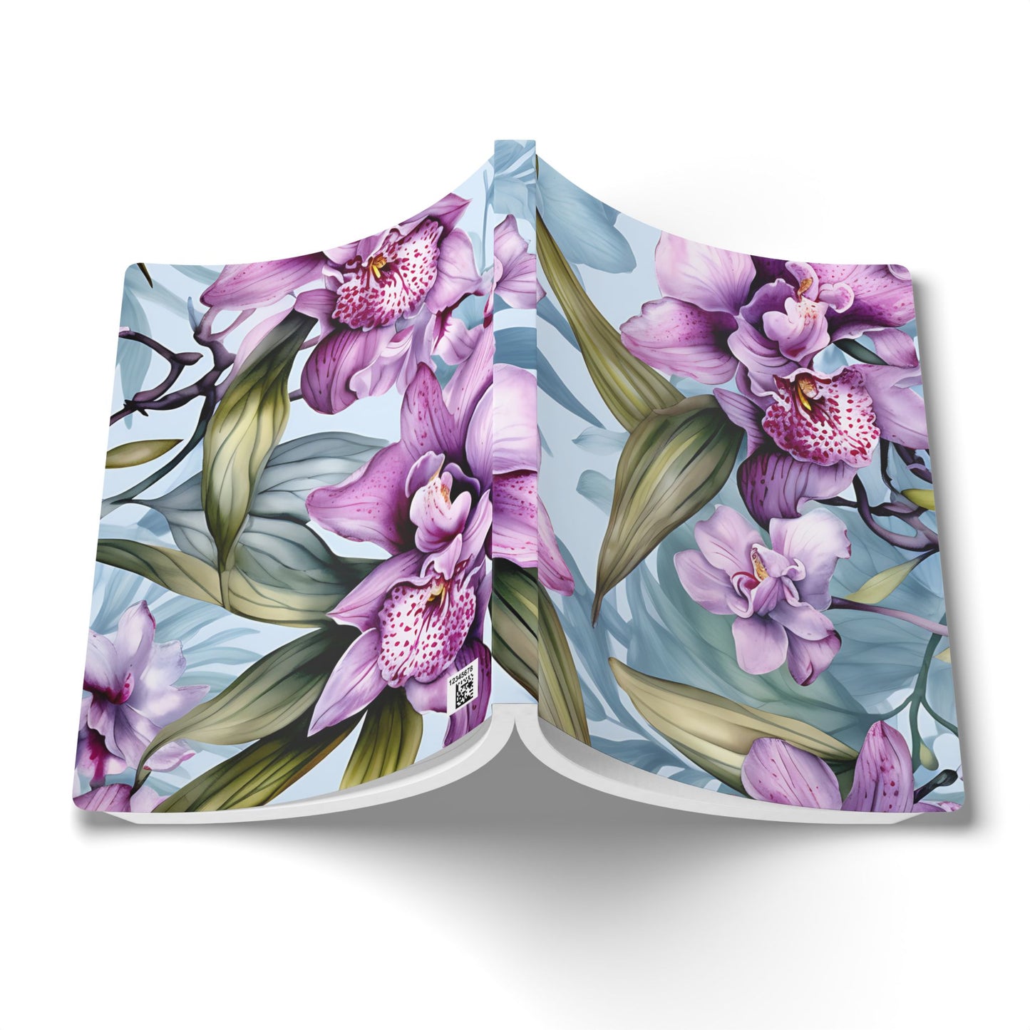 Purple Orchid Floral Journal