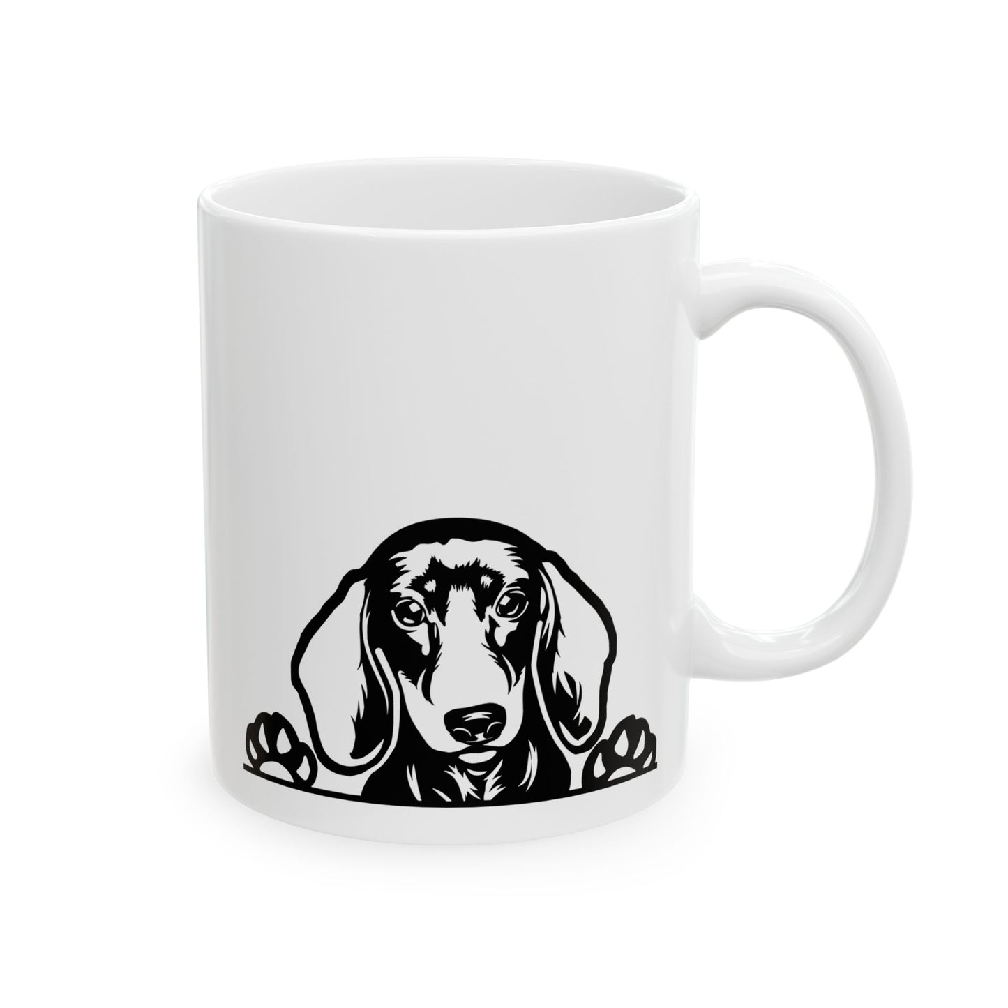 Dog Lover's Ceramic Mug - Dachshund