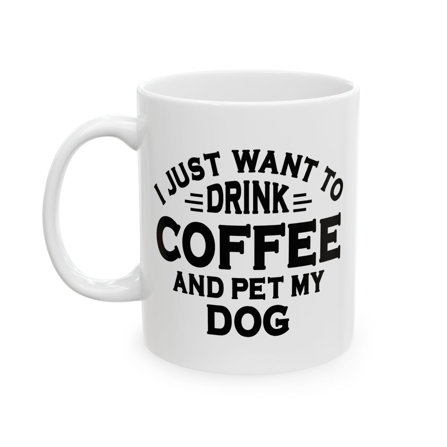 Dog Lover's Ceramic Mug - English Bulldog
