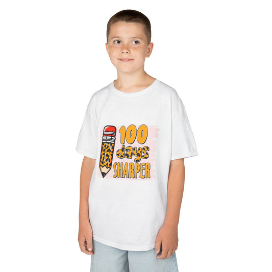 "100 Days Sharper" Children's Heavy Cotton Tee
